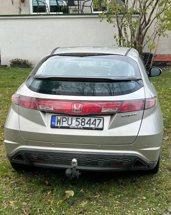 Honda Civic cena 17000 przebieg: 217000, rok produkcji 2006 z Pułtusk małe 37